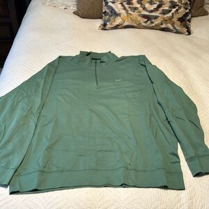 green vineyard vines quarter zip pullover